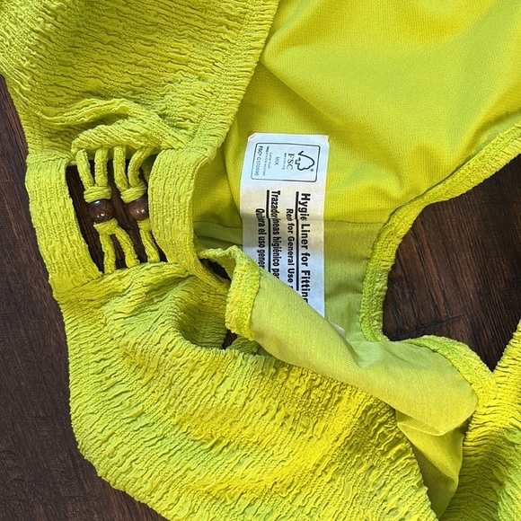 Time and True Crinkle BikiniBottoms with Bead Accent Size 3X - Picture 7 of 8